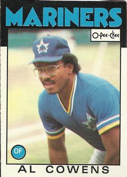 1986 O-Pee-Chee Baseball Cards 092      Al Cowens